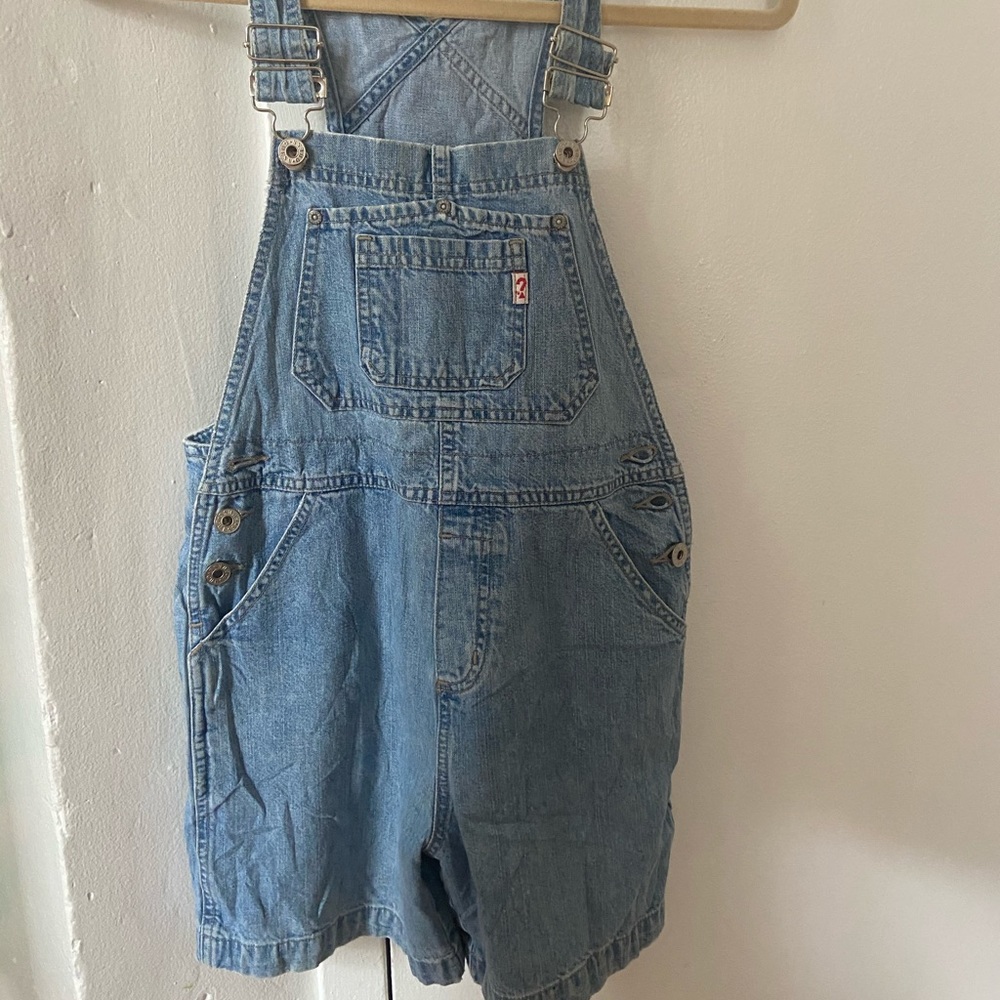 Guess 1980s overalls - shorts